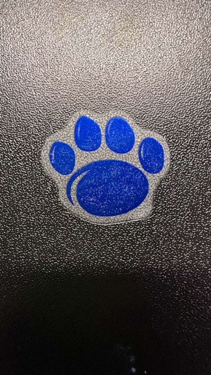 Metallic Waterless Peel & Stick Tattoo - 1.25" 4