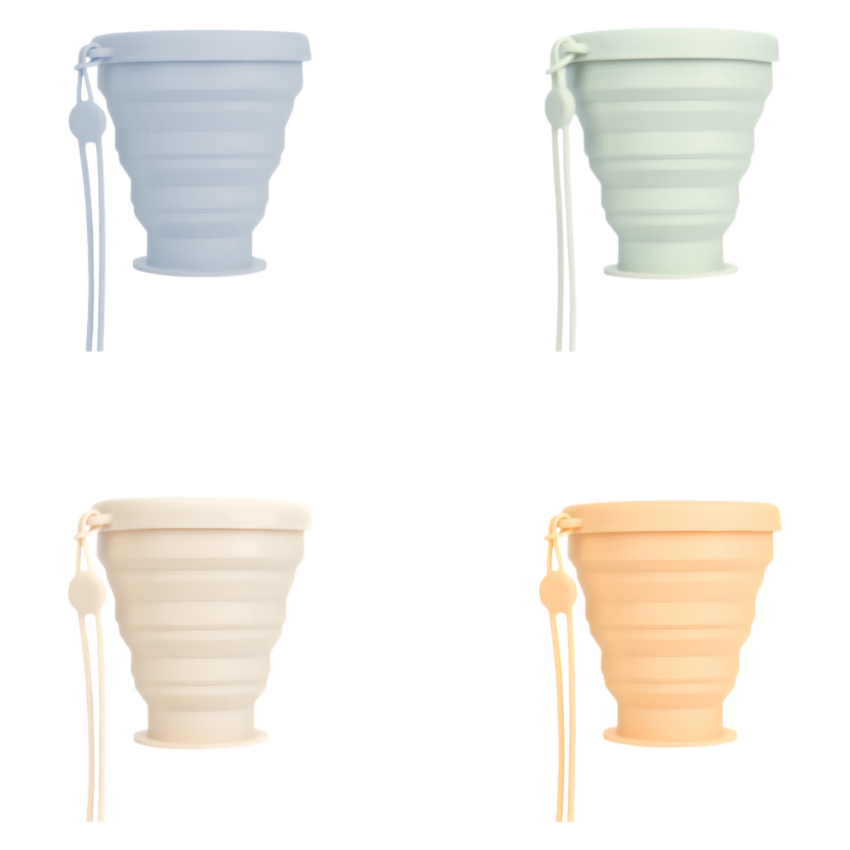 Foldable Portable Outdoor Silicone Water Cup 1
