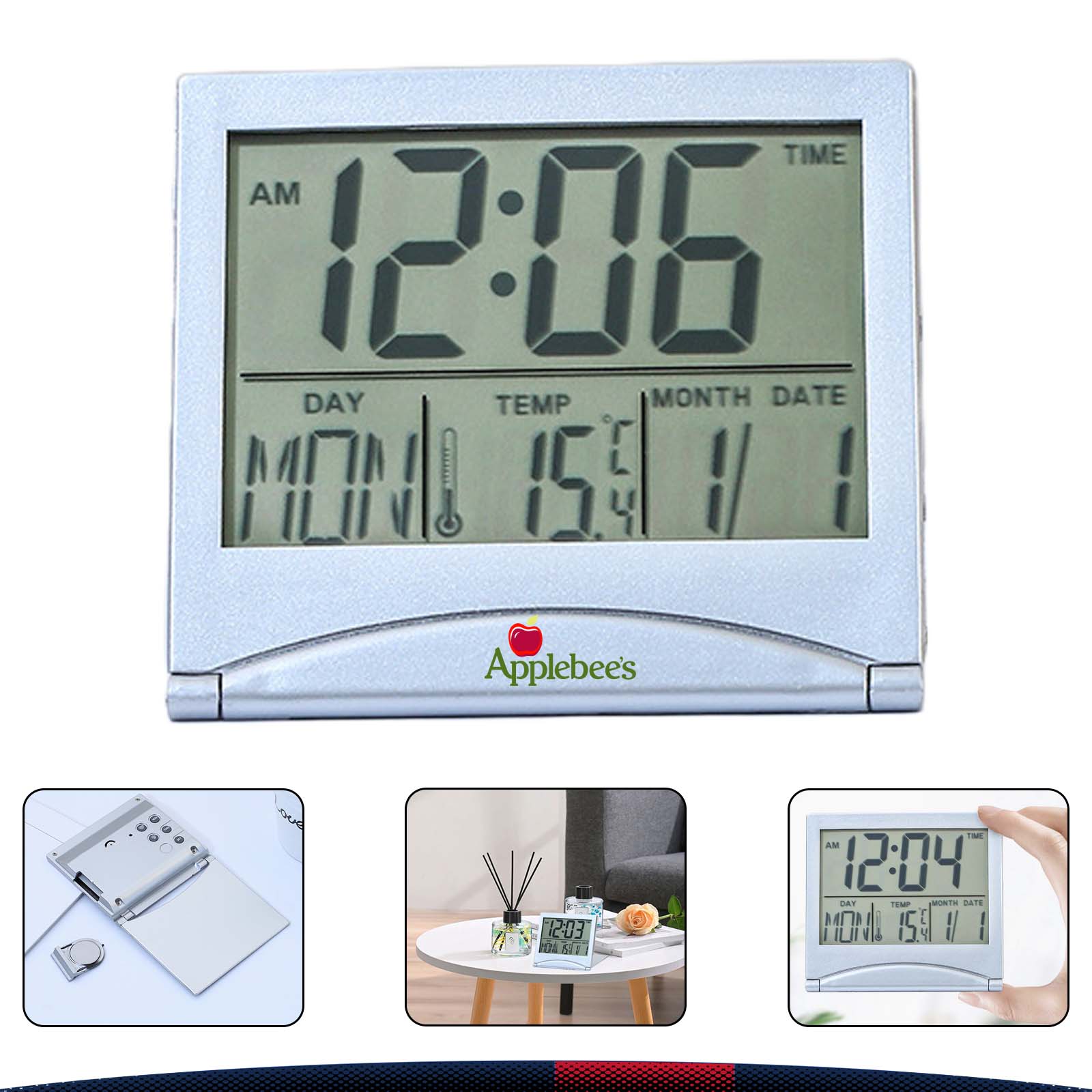 Folding Electronic Clock 3