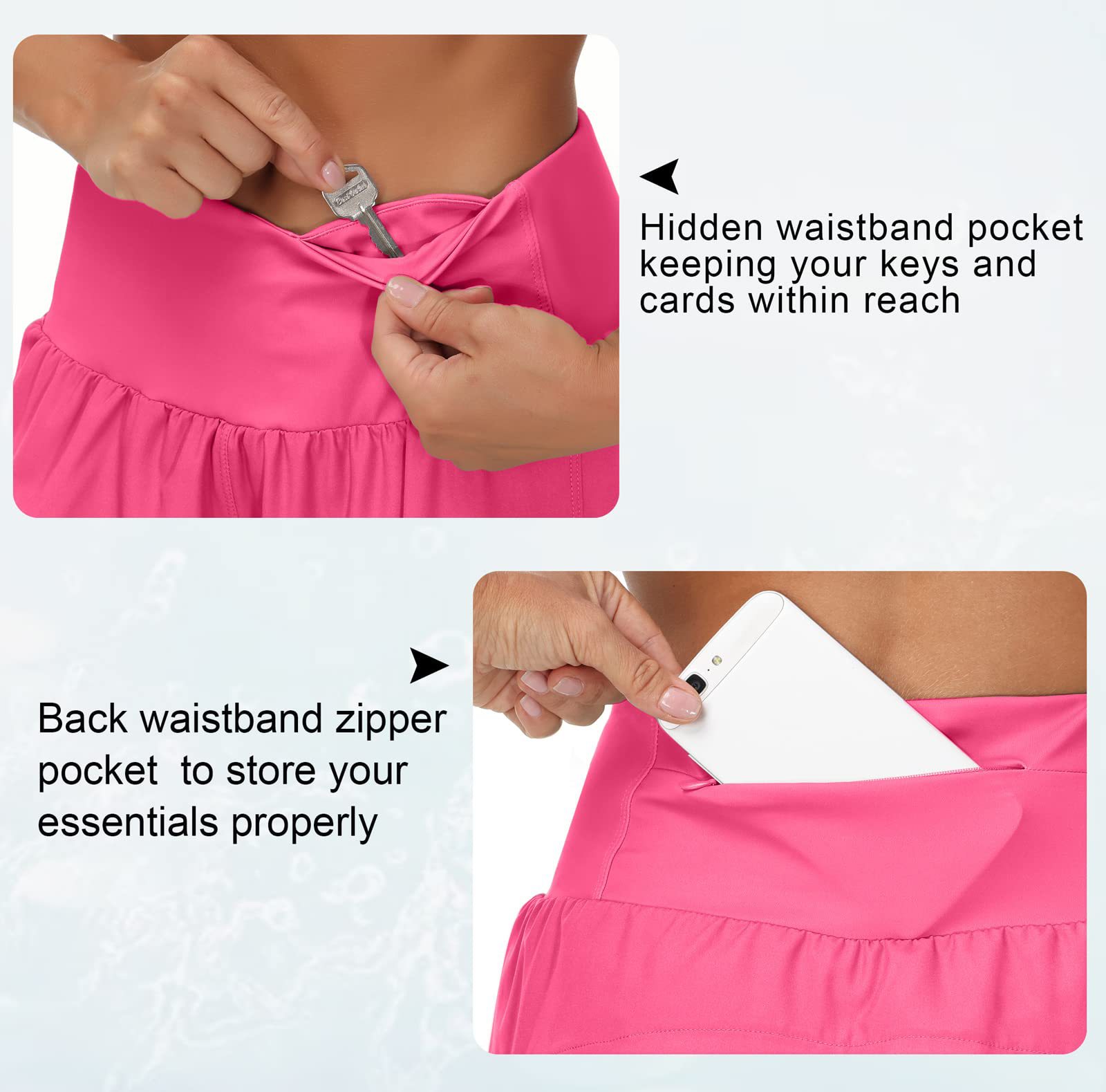 High Waisted Running Shorts 4