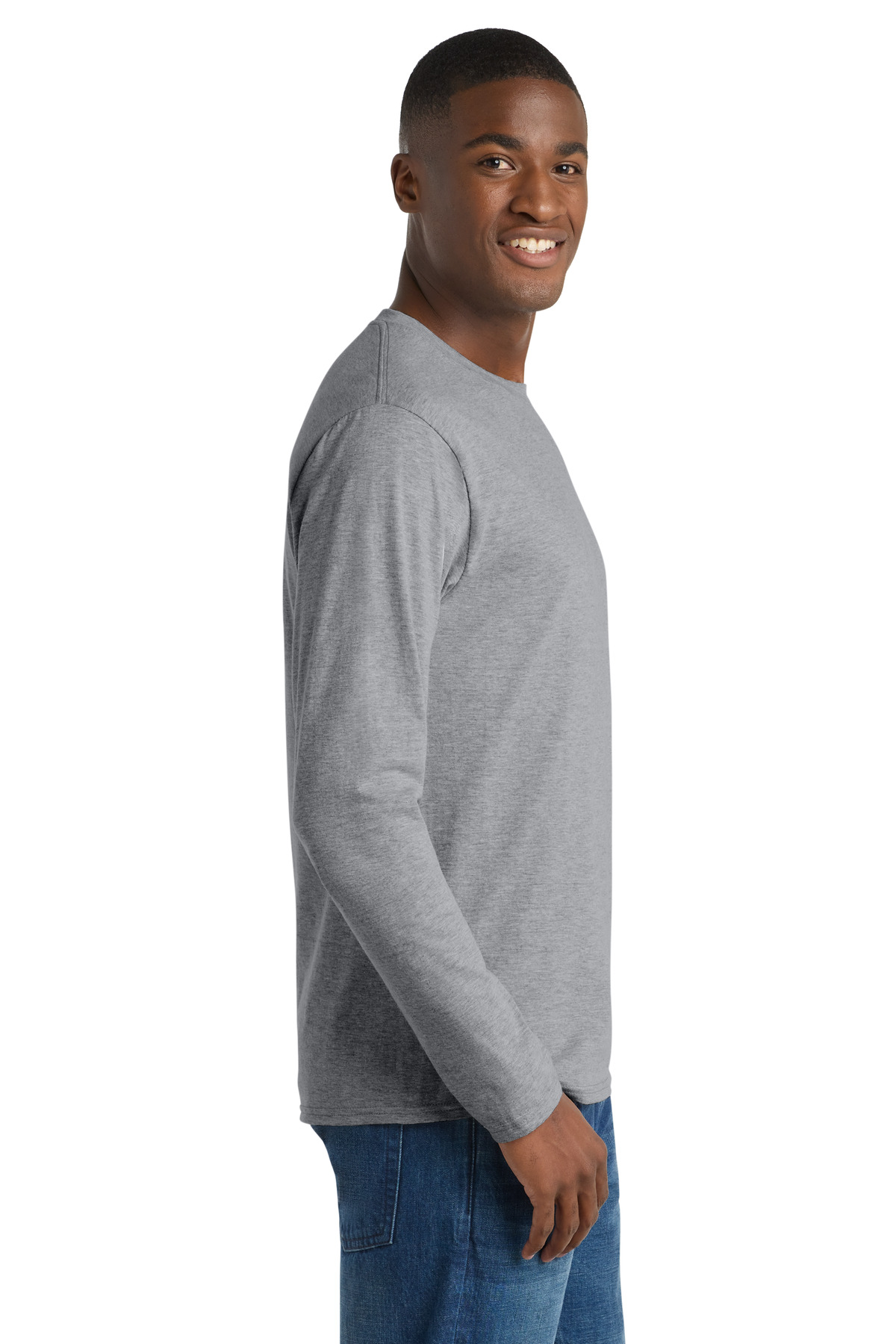 Port & Co Long Sleeve Fan Favorite Tee. PC450LS 40
