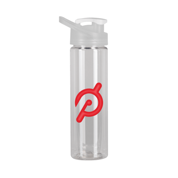 YUMA 25 oz. Clear Freedom Bottle with Guzzler Lid 3