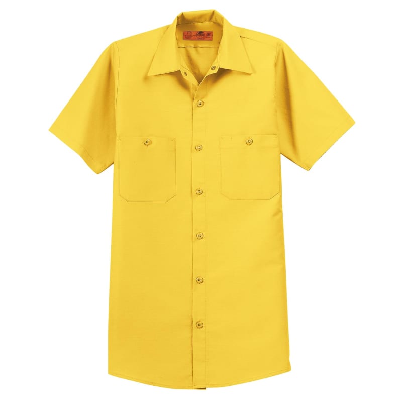 Red Kap Short Sleeve Industrial Work Shirt. 8