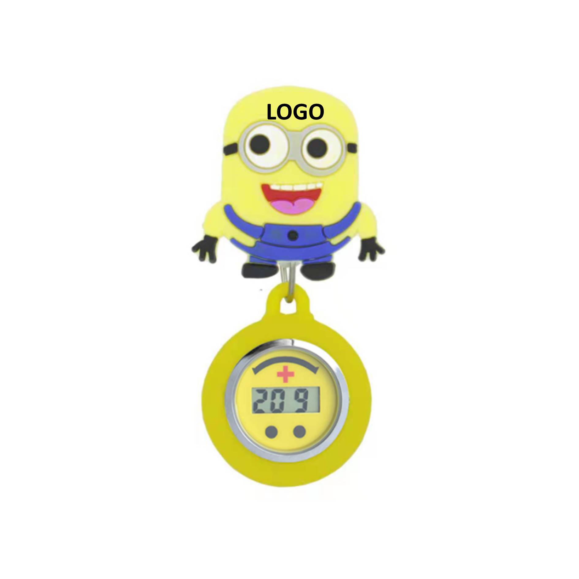 Pocket Clip Rubber Stretchable Nurse Watch 1
