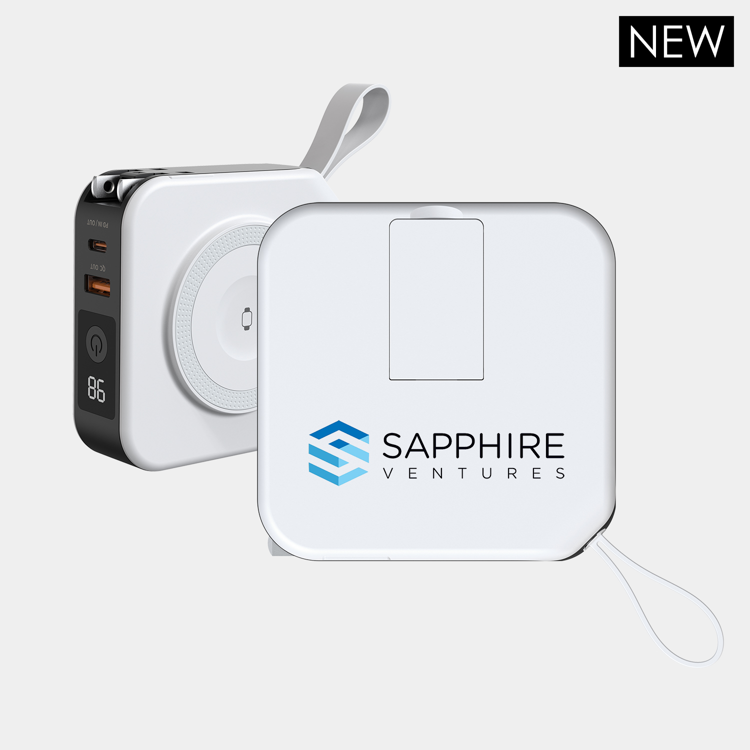 Traveler 4.0 - Universal Power Bank with Built-In Wireless Charging 3