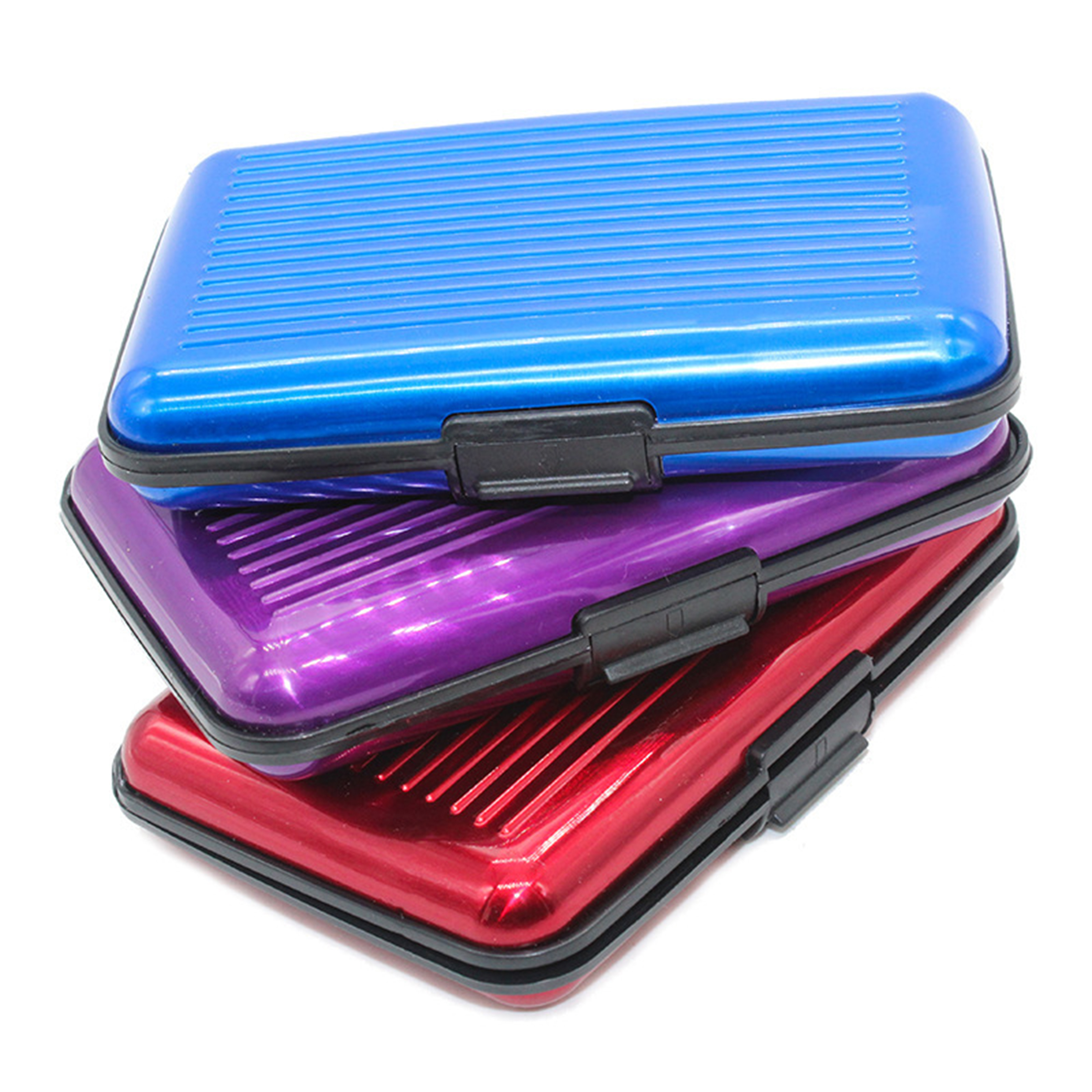 Aluminum Rfid Shielded Color Wallet Credit Card Holder 13