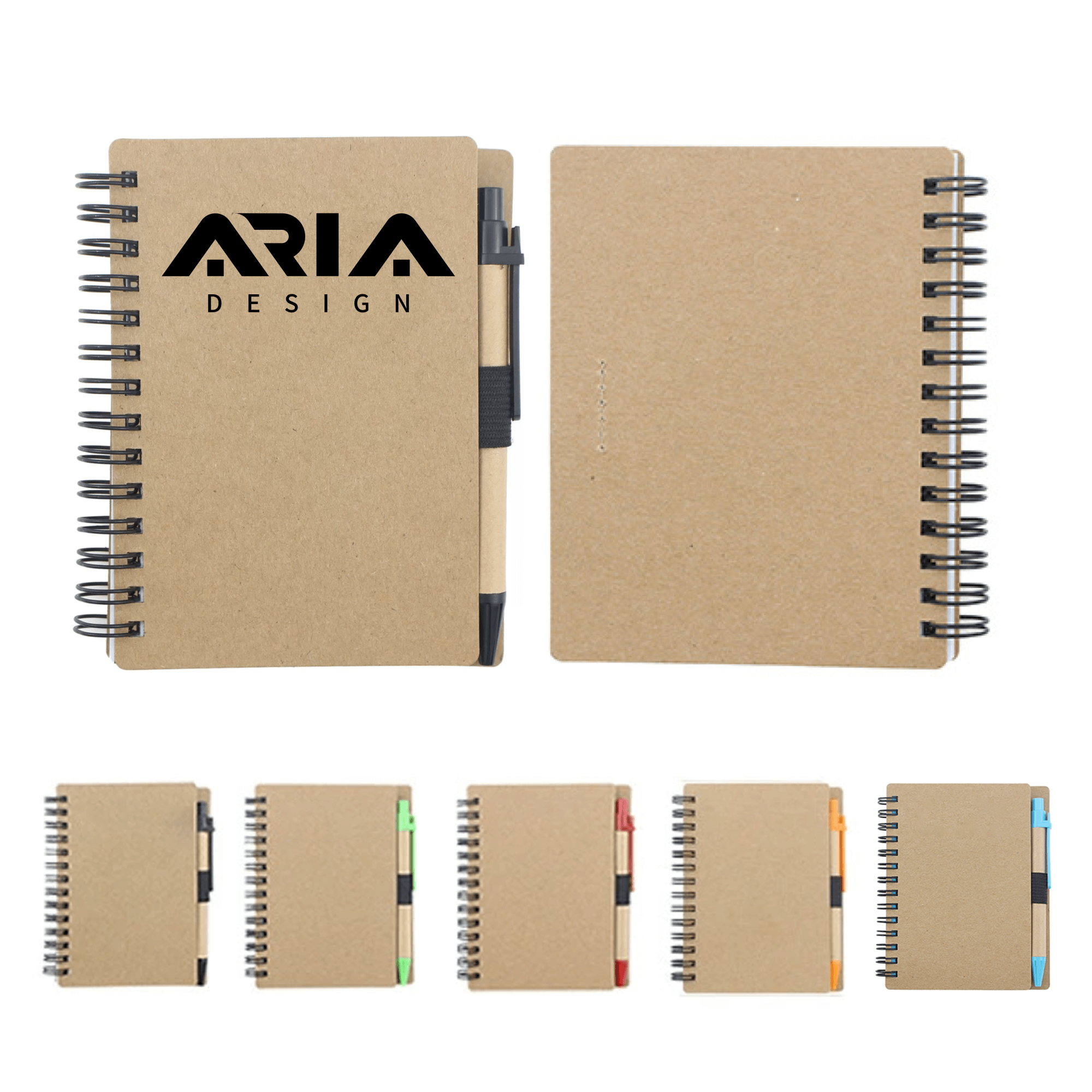 Eco-Friendly Custom Logo Notebook Set 3