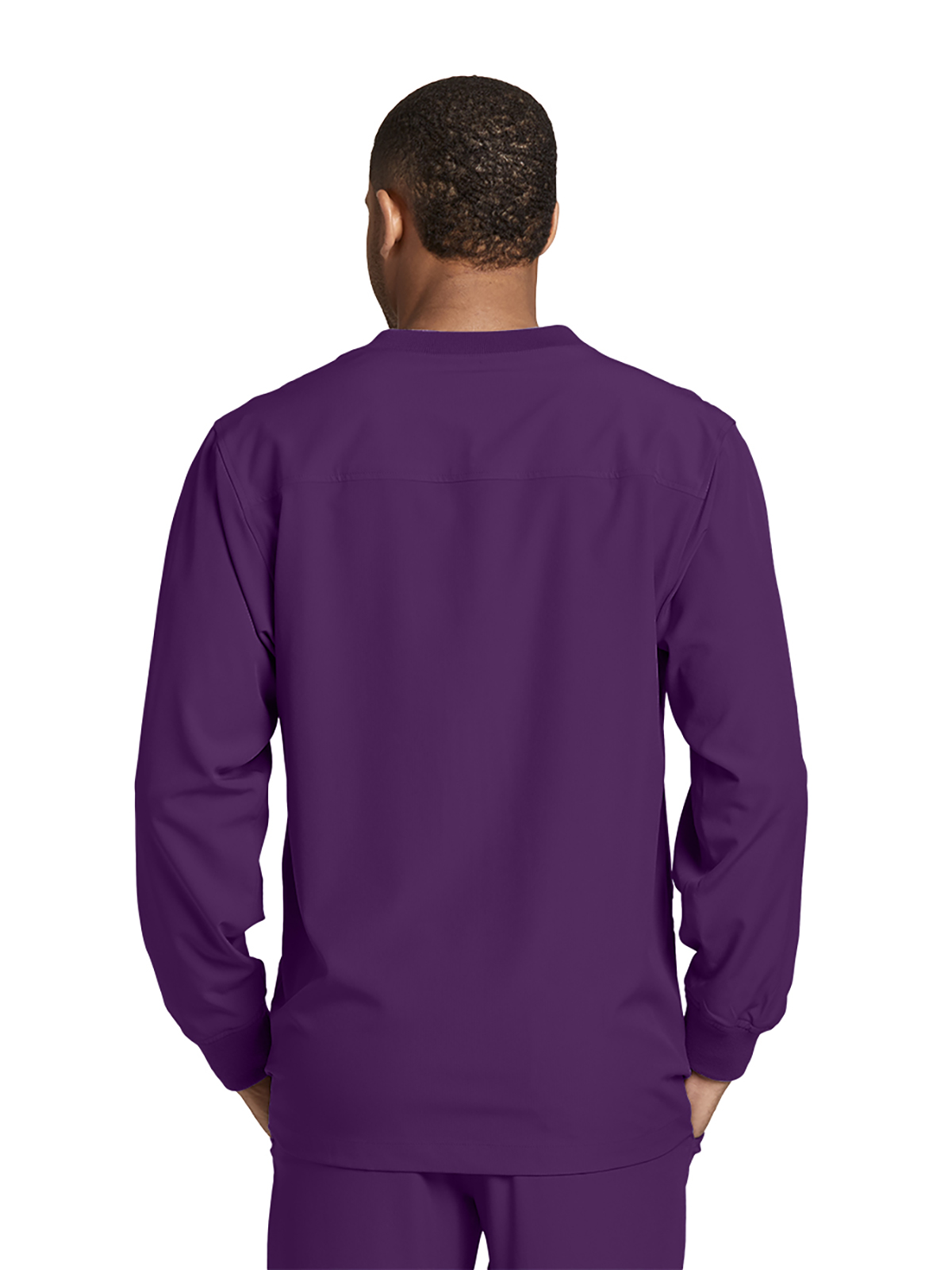 Skechers - Men's Three-Pocket Zip-Up Structure Warm-Up Scrub Jacket 10