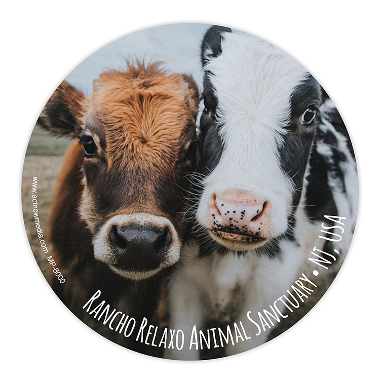 Mouse Carpet™ Antimicrobial Fabric Mouse Pad (8"x1/4") Round