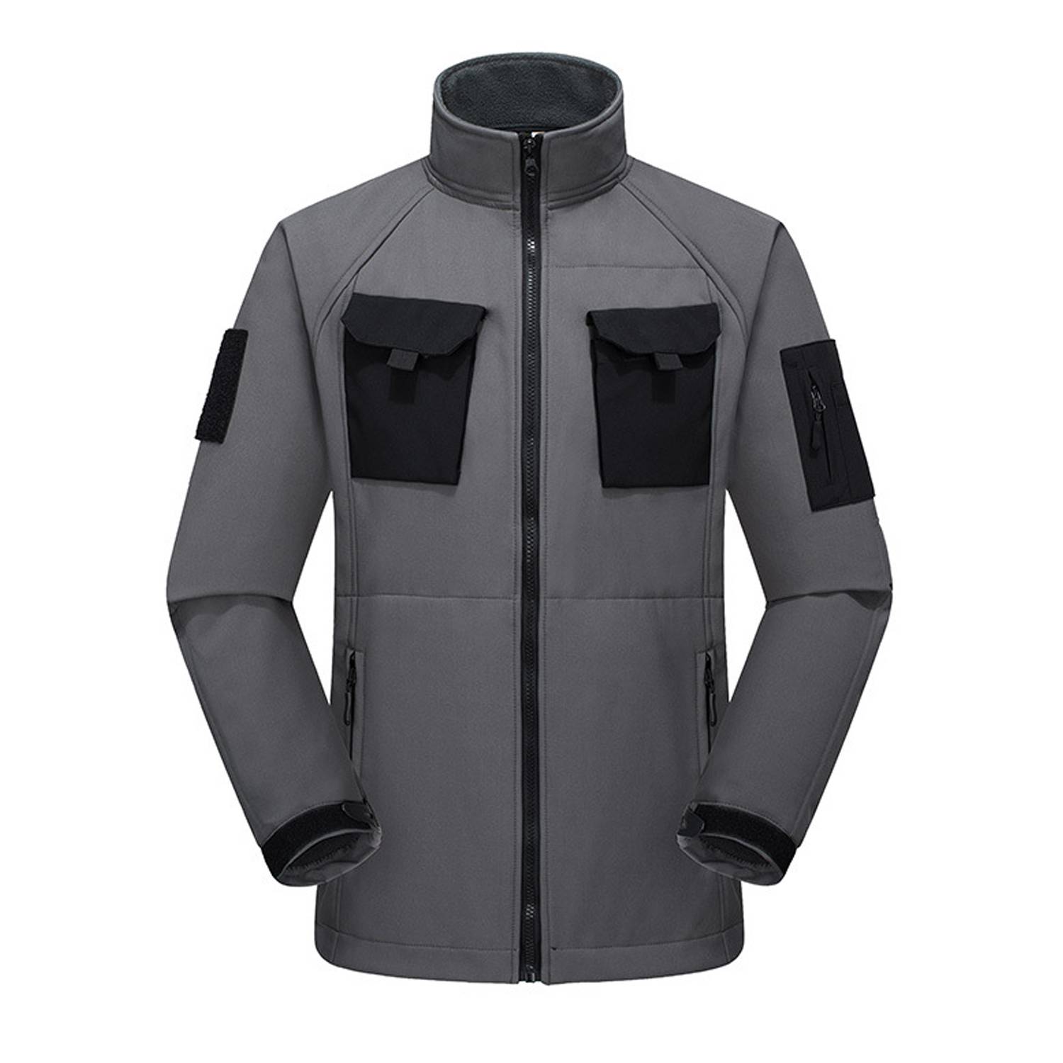 Waterproof Multi Pocket Polyester Tactical Outdoor Jacket 3