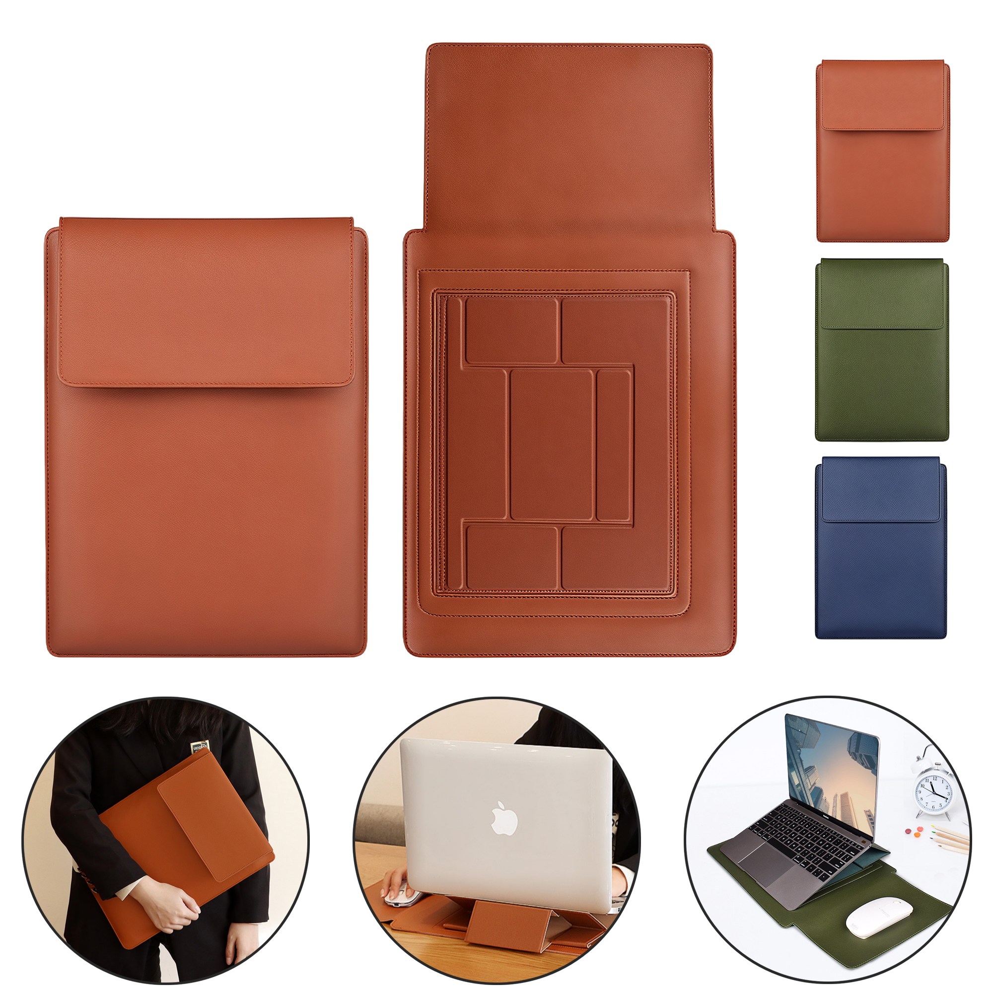 Multi-Functional Laptop Sleeve with Stand 4