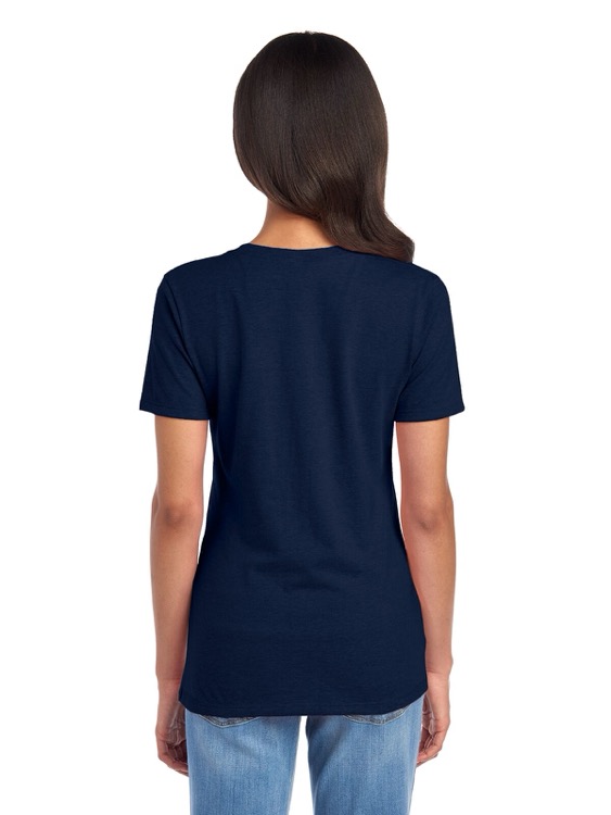 JERZEES Premium Blend Combed Ring-Spun Ladies' V-Neck T-Shirt 49