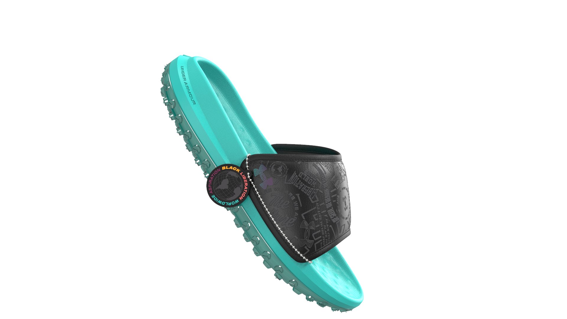 Unisex UA Summit Fat Tire Sway Black History Month Slides 2