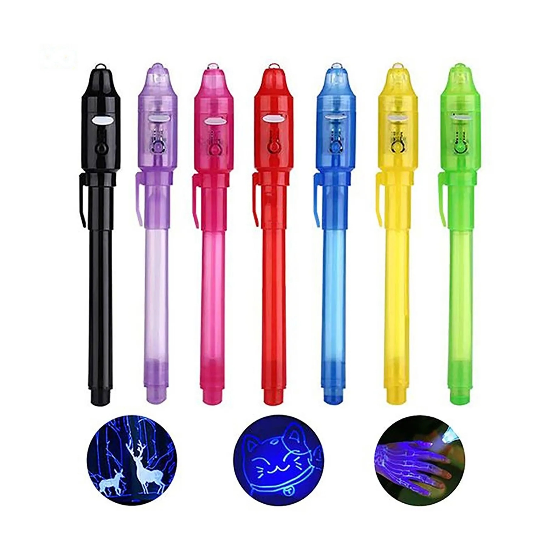 Invisible Magic Ink Pen with UV Light 1