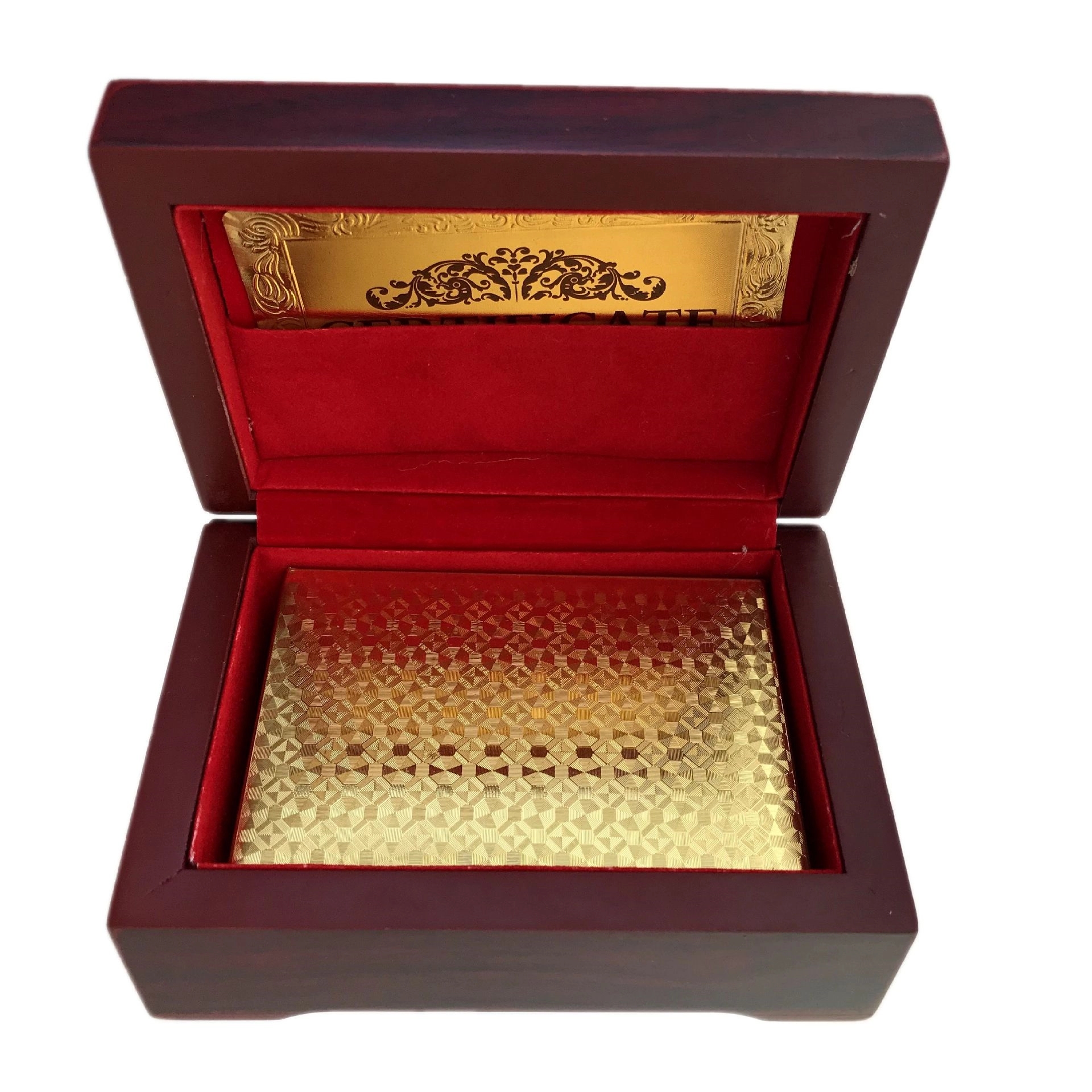 Waterproof Gold/Silver Foil Playing Cards 3