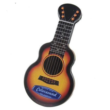 Gold Acoustic Guitar Shaped Mint Tin 5