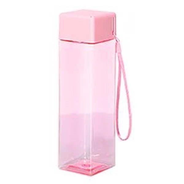 Promotional Plastic Water Bottle With Handy Rope 16 oz 8
