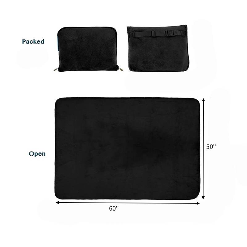 Embroidered Travel Blanket 3