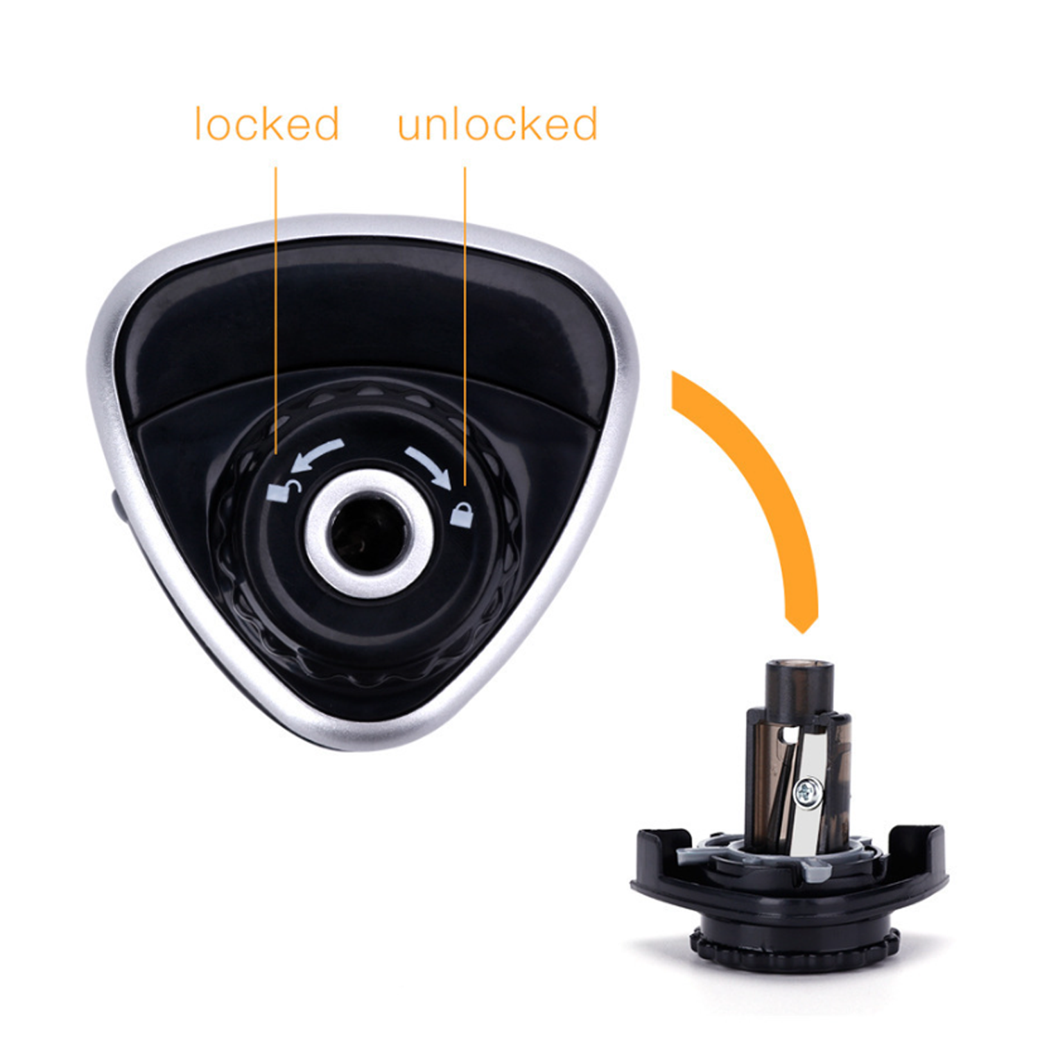 Portable Automatic Electric Pencil Sharpener 6