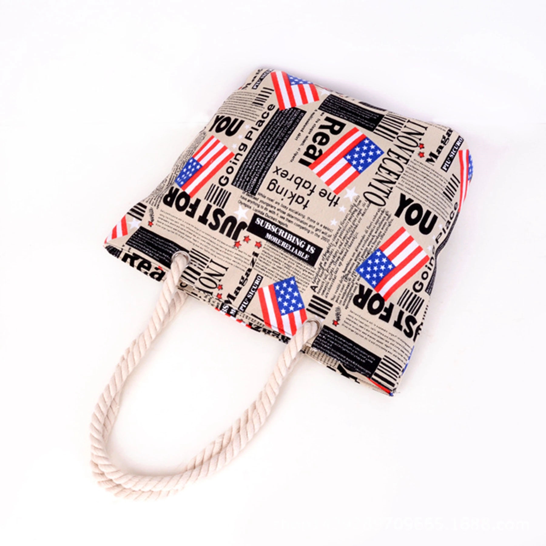 Canvas Tote Bag for Women, custom tote bag with logo imprint 3