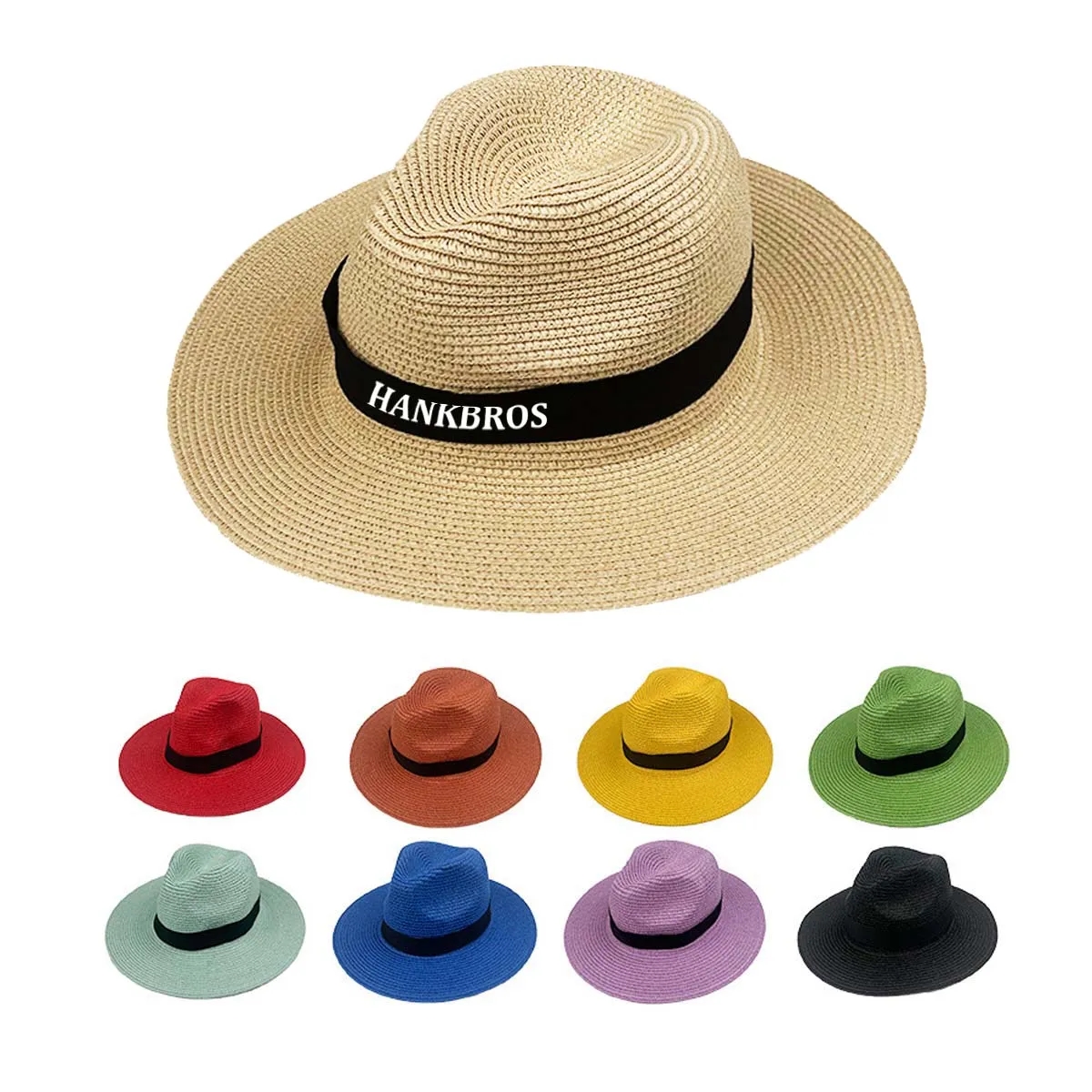 Wide Brim Straw Hat for Women 3