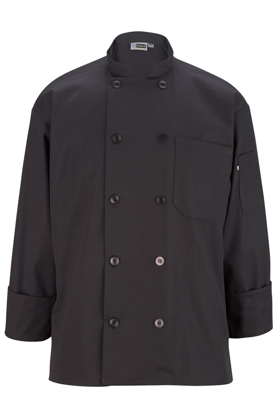 10 Button Long Sleeve Chef Coat 2