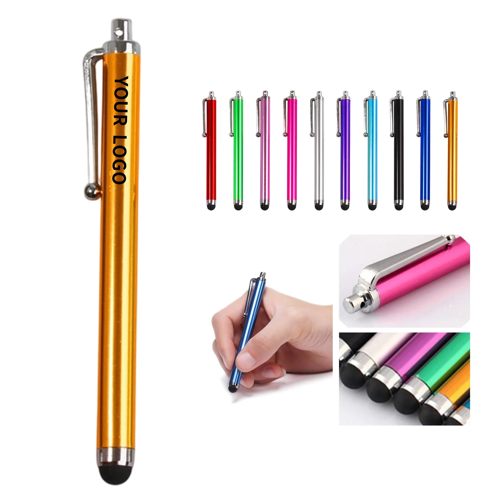 Touch Screen Stylus Pen with Rope Hole 2