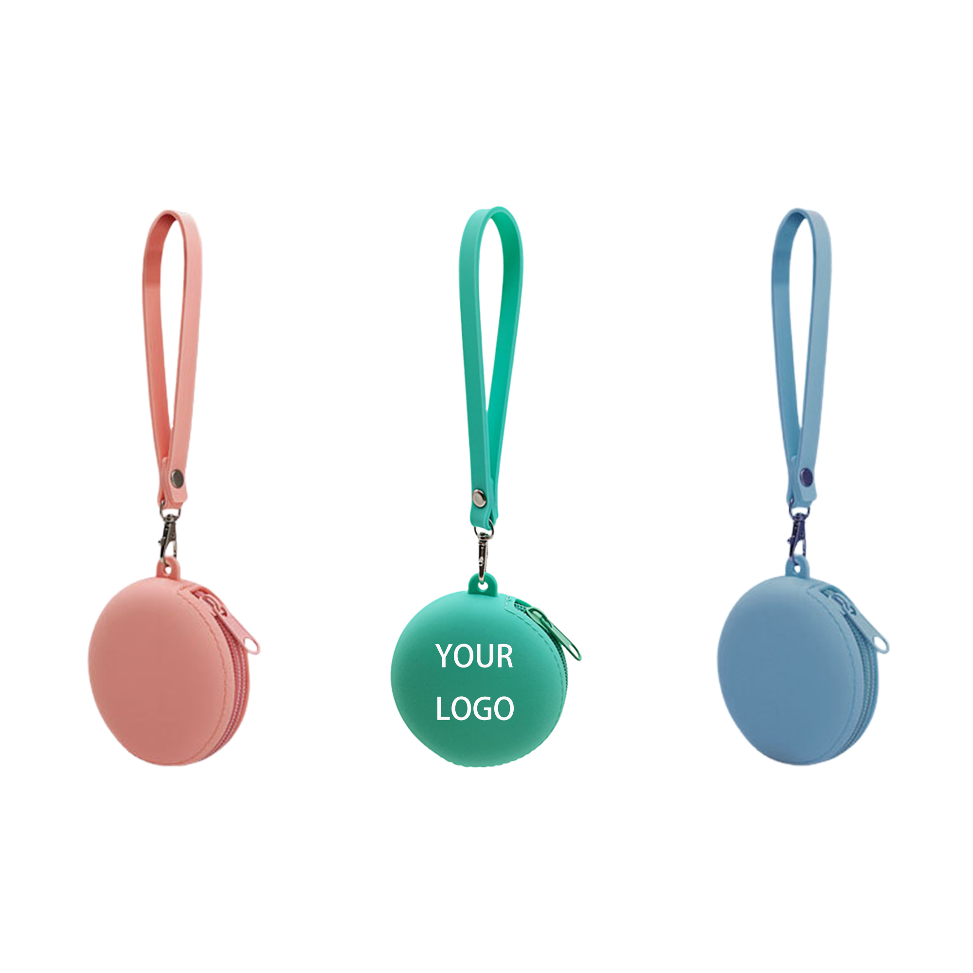Round Silicone Small Change Wallet 2