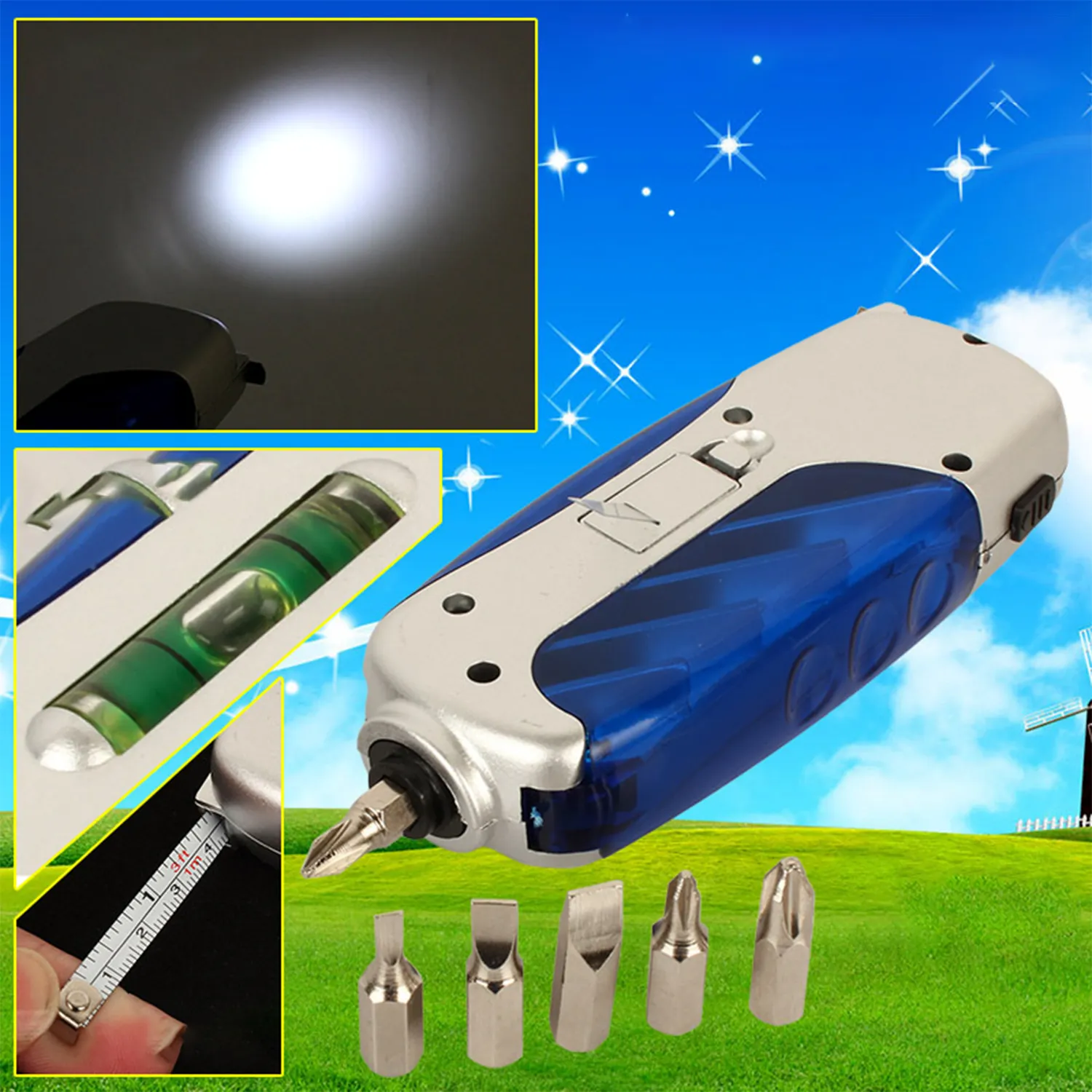 4-In-1 Multi-Tool With Led Light 2