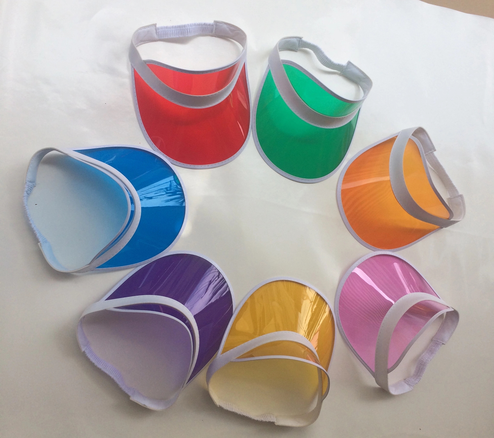 Summer Pvc Sun Visor Cap 4