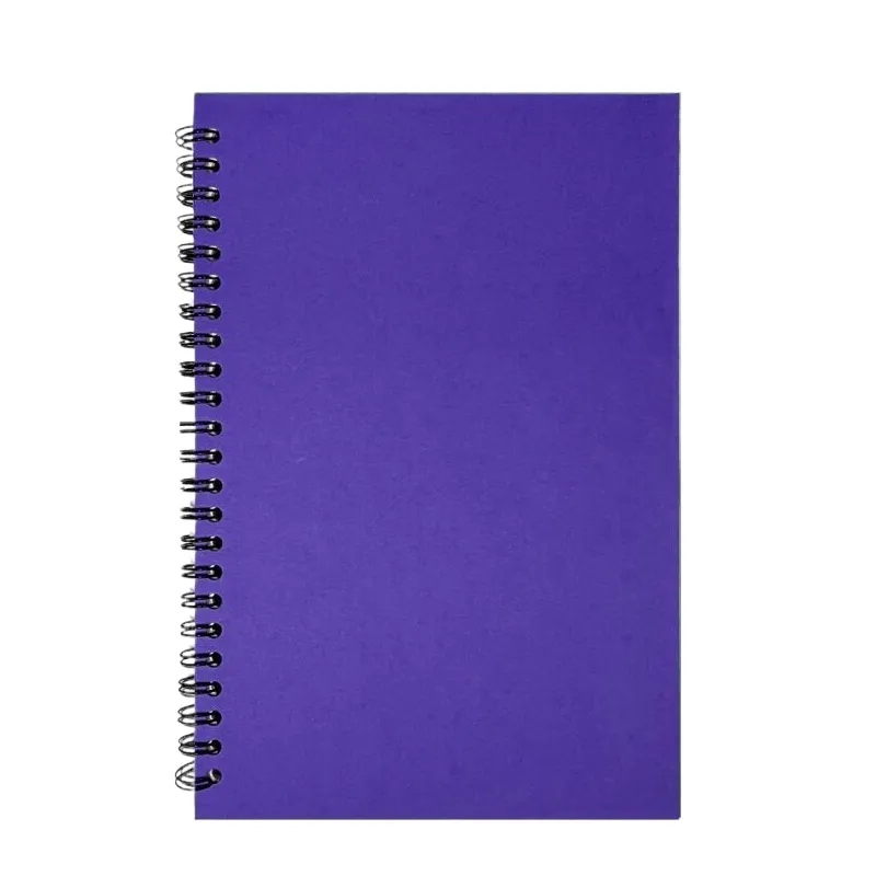 A5 Kraft Cover Spiral Lined Notebook 5