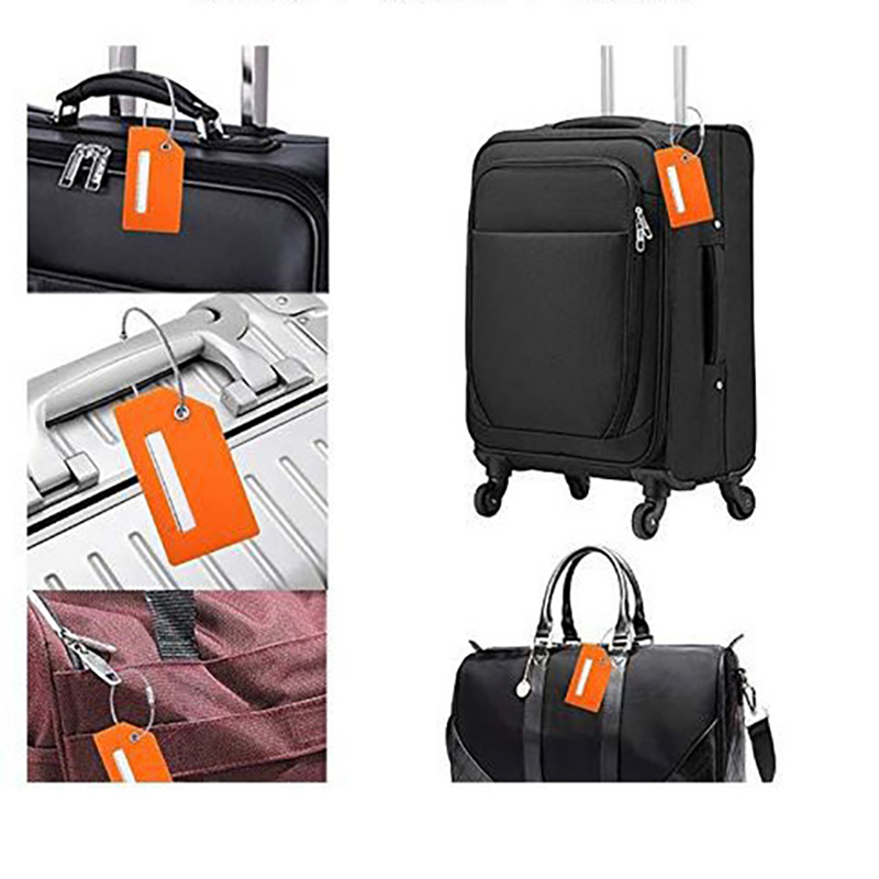 Silicone Luggage Tag with Name ID Card 33