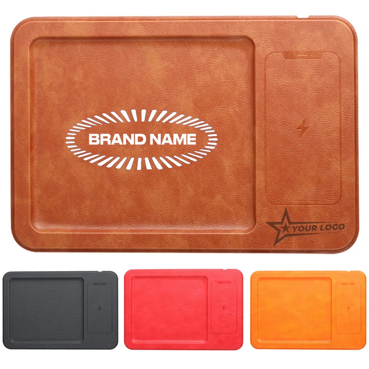 Leather Charging Protector Mouse Pad 2