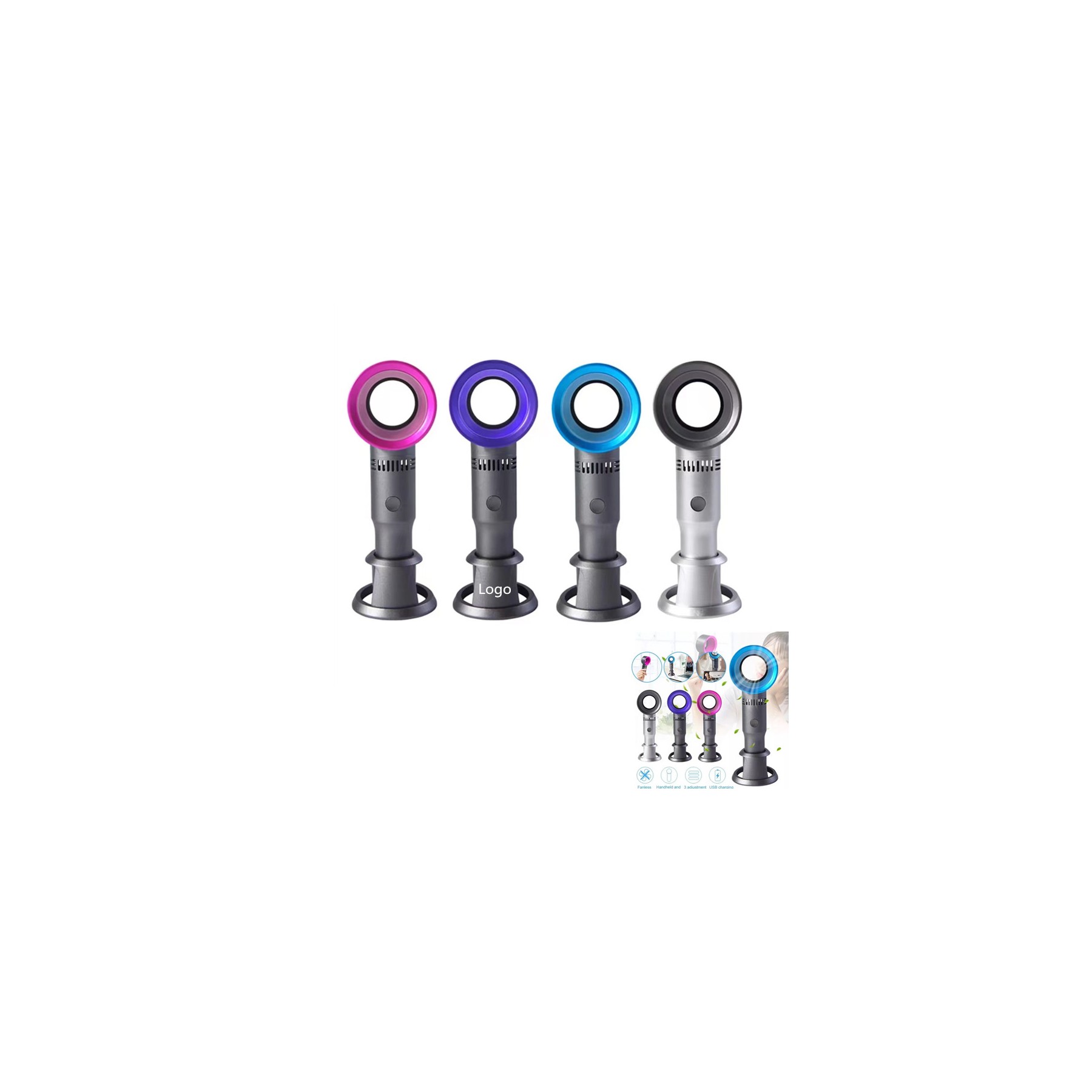 Bladeless Handheld Fan