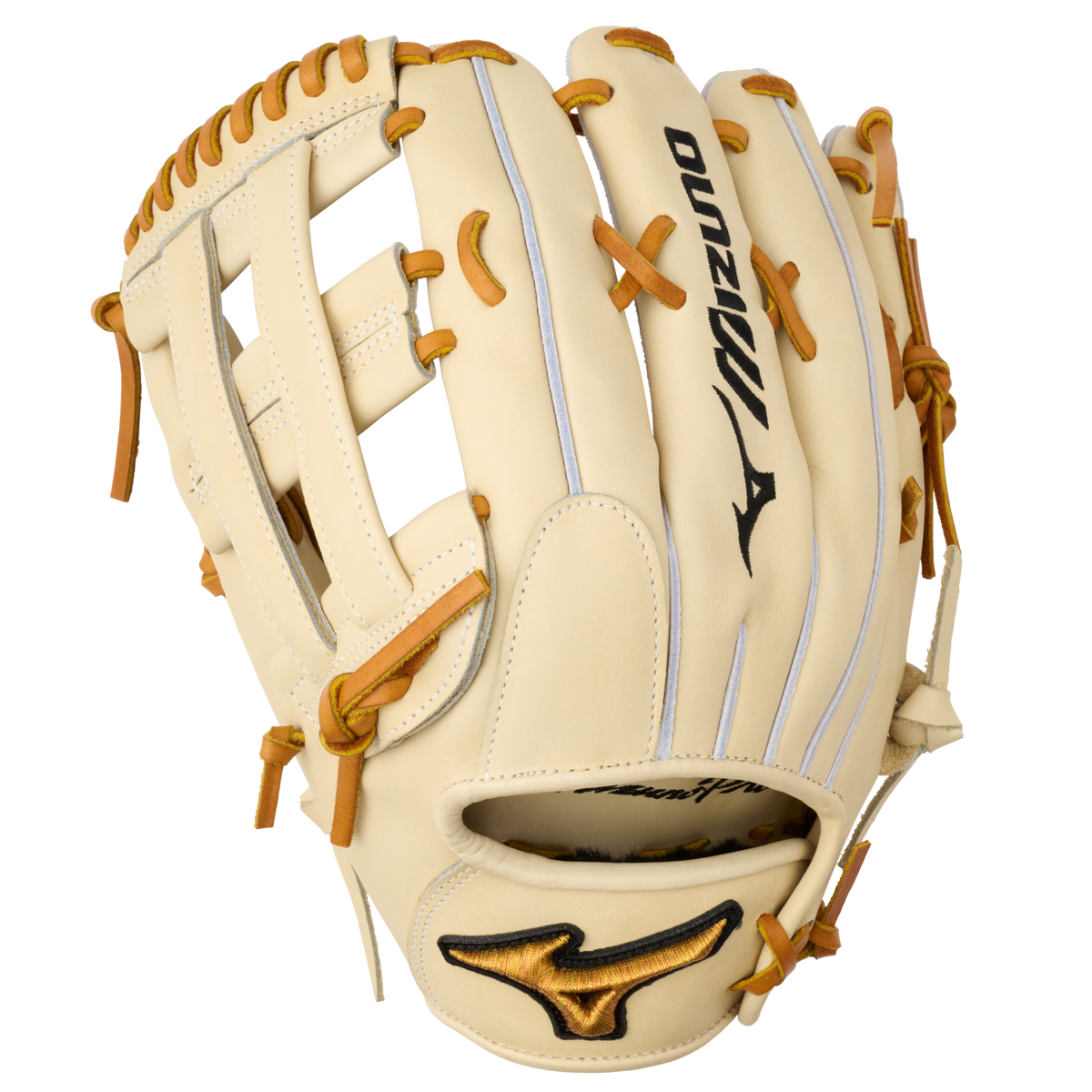 GMP-7000D Mizuno Pro, Premium Outfielder Baseball Glove, 12.75", Deep Pocket, Cross 6 Web 2