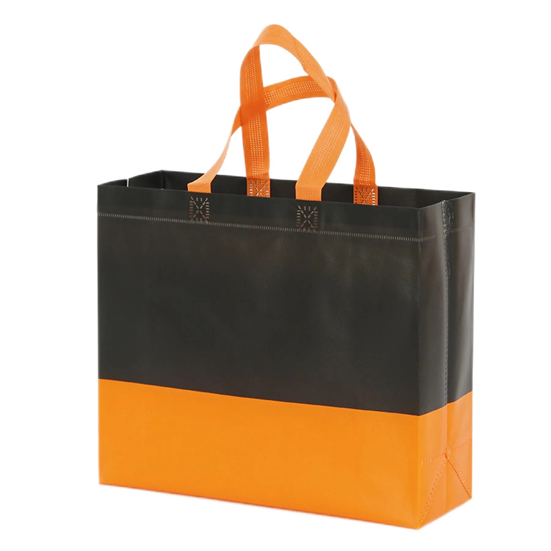 Contrast Design Non-Woven Tote Bag 2