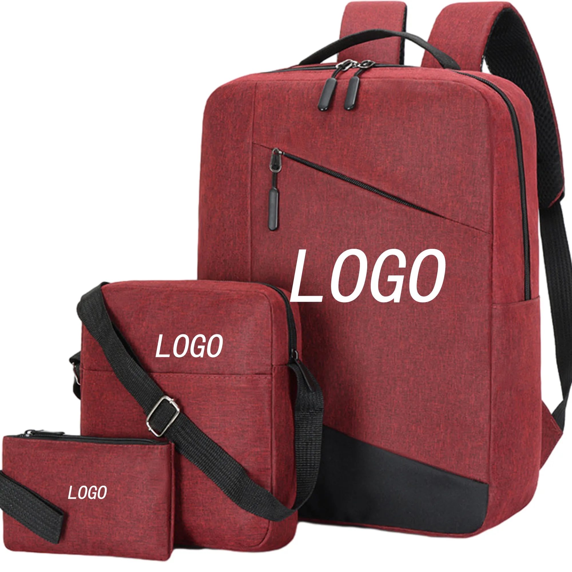 Business Three-Piece Backpack Set 3
