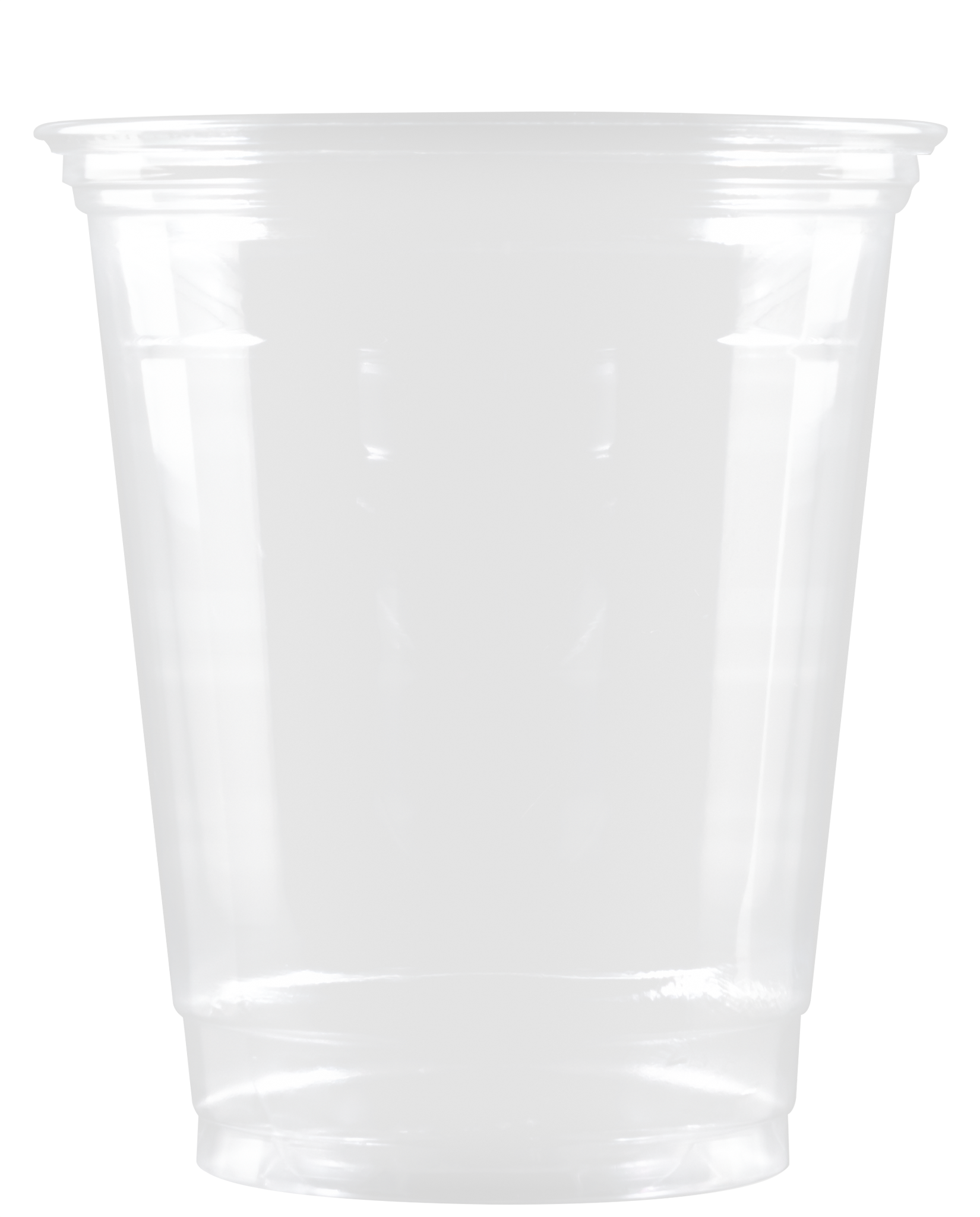 12/14 oz Soft Sided Clear Plastic Cup - Digital 4