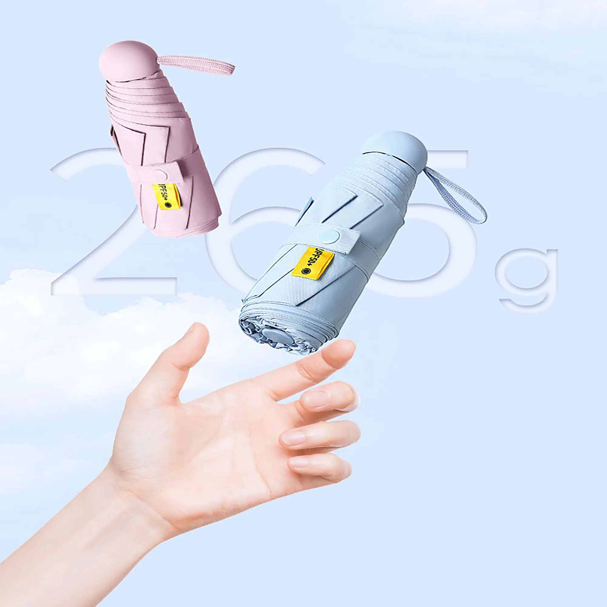 6-8-Rib Portable Capsule Umbrella 5