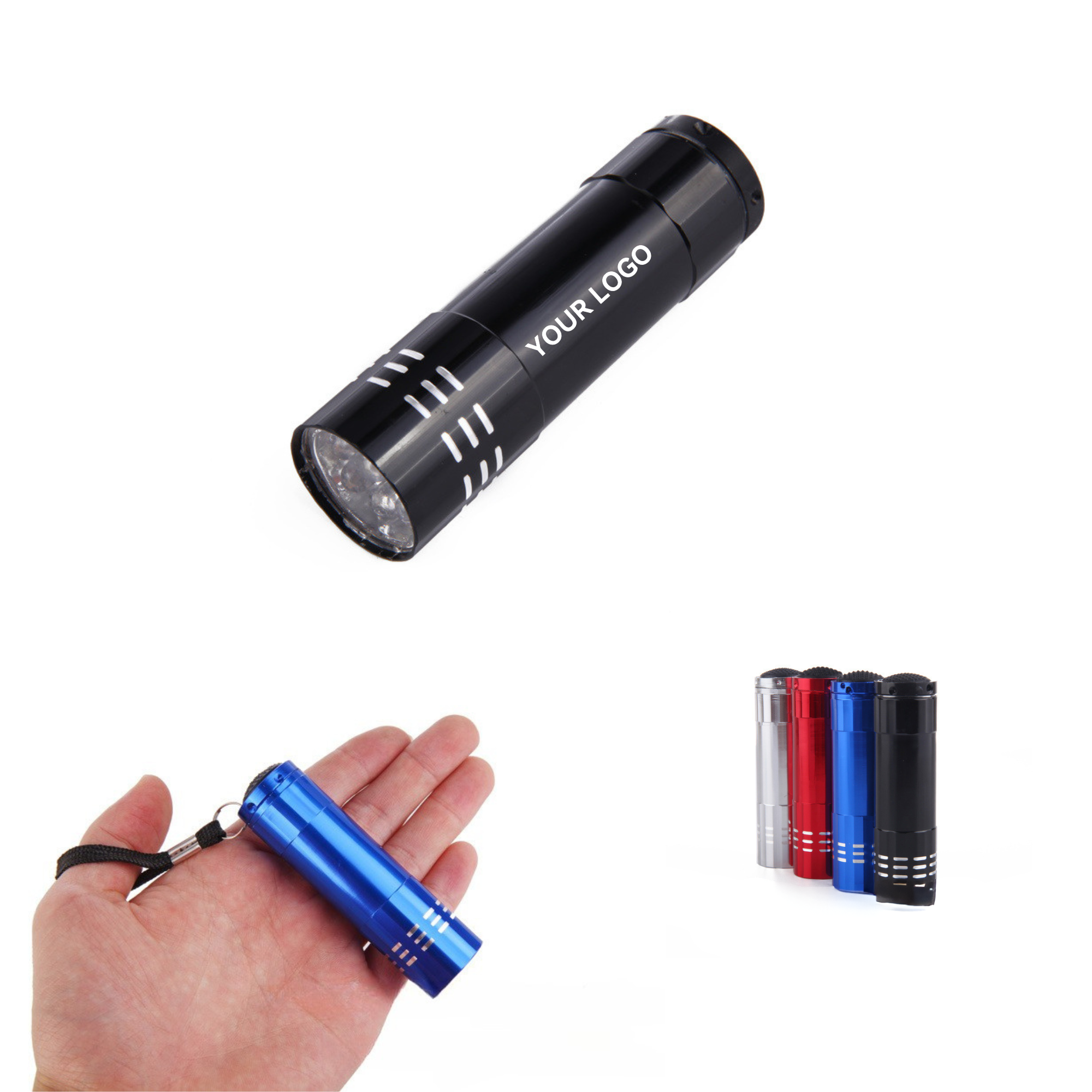 Portable Aluminum Alloy Mini Flashlight 2