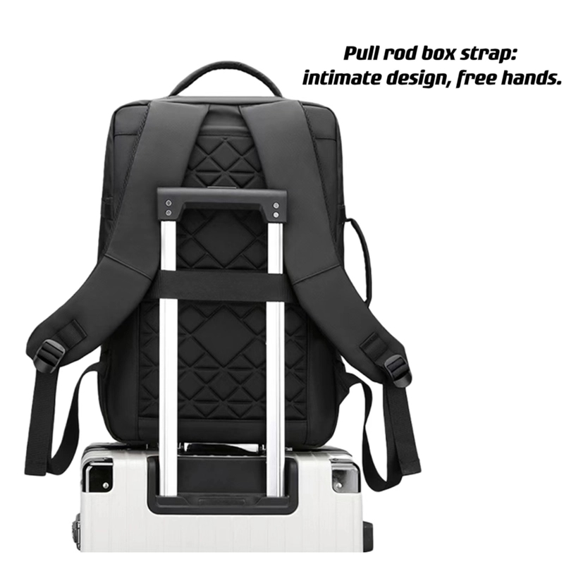 Custom Business Laptop Backpack With USB Charging Interface 3