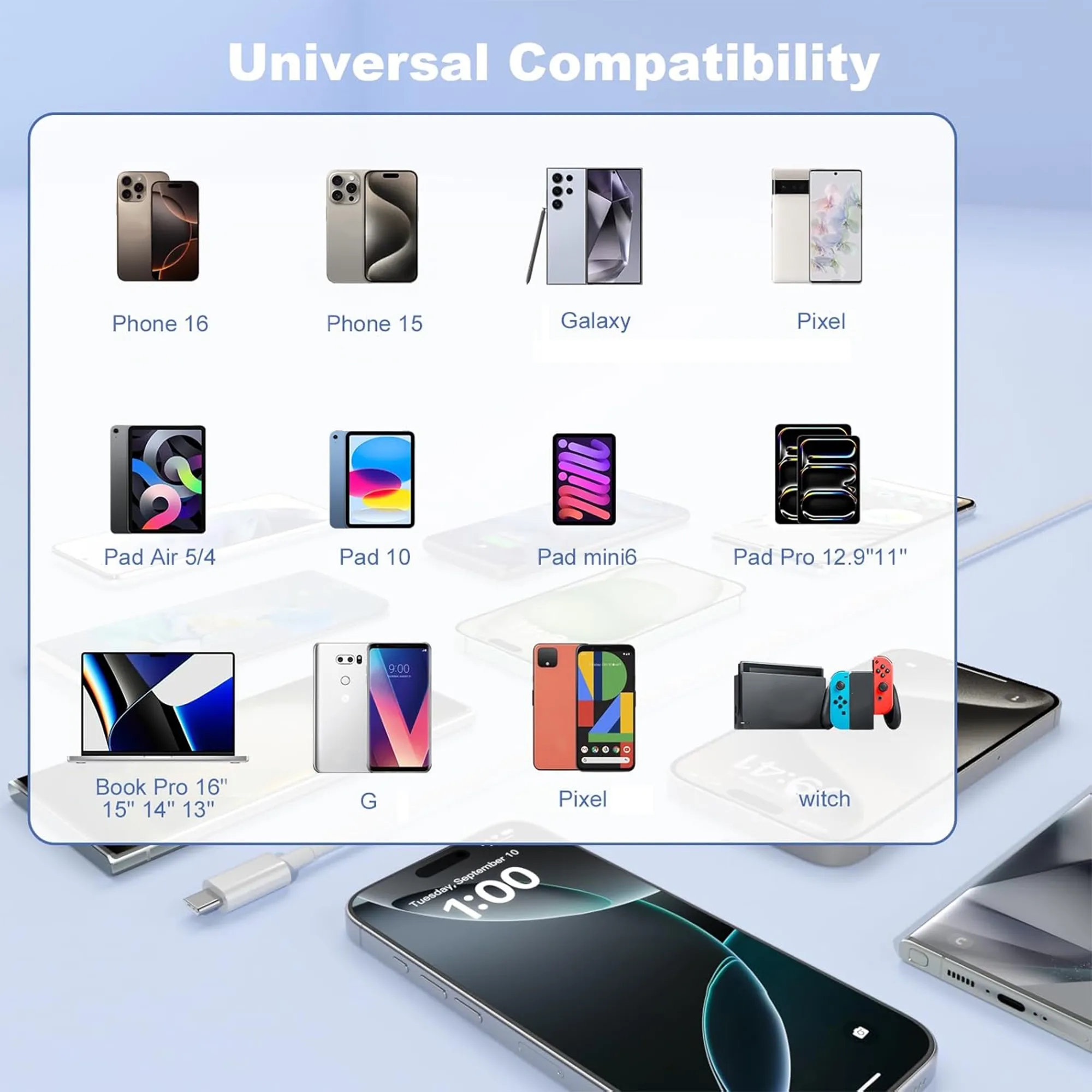 USB-A To USB-C Cable 6