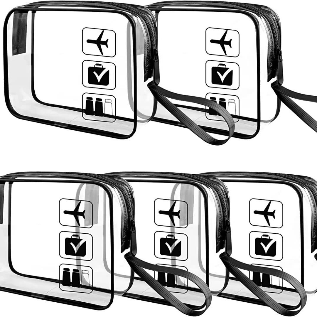Transprant Travel Makeup Bag 4