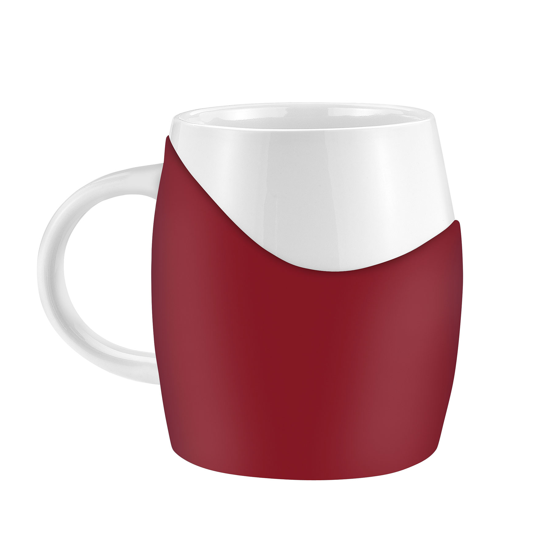 14 oz Rotunda with Silicone Band Mug 1