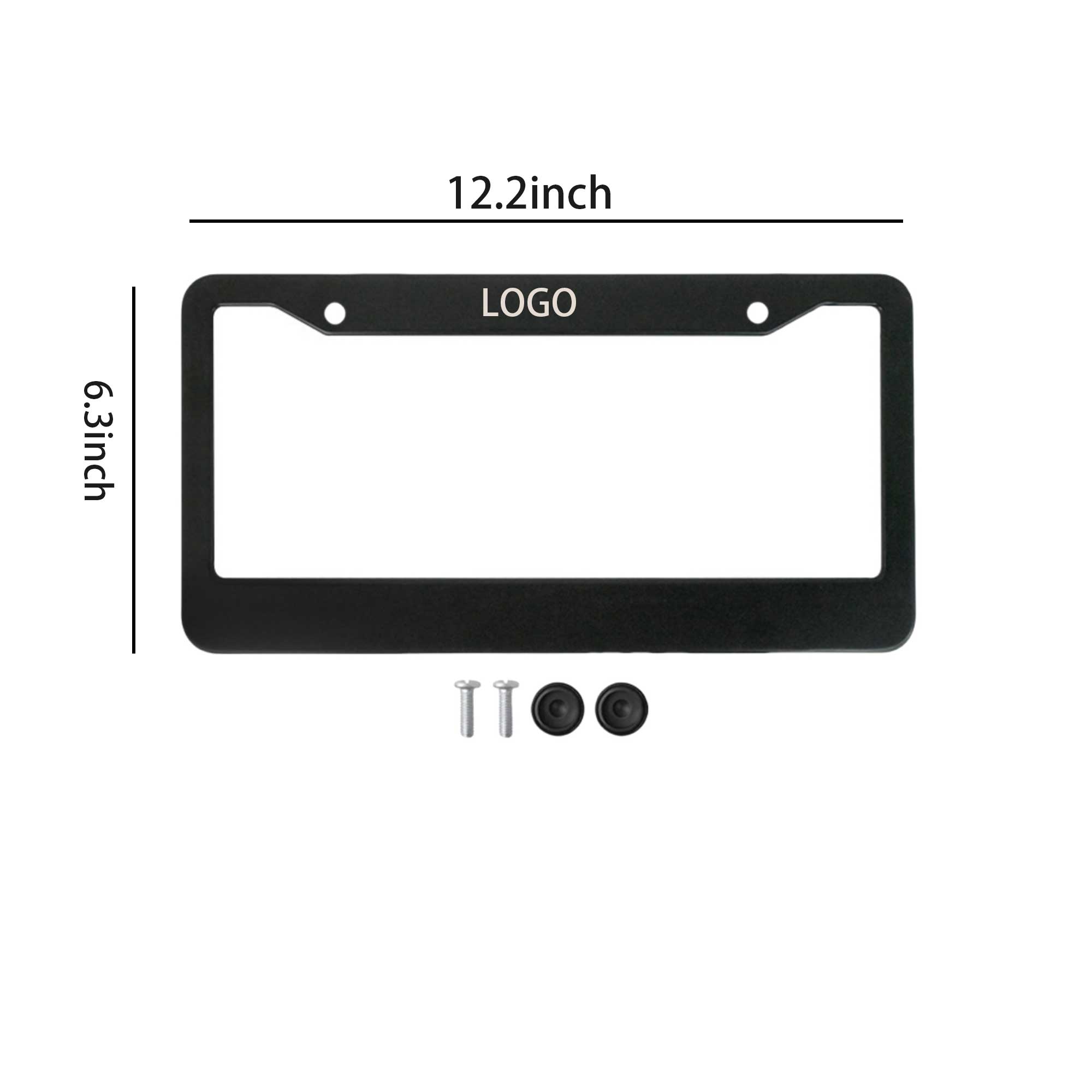 Aluminum License Plate Frame 1