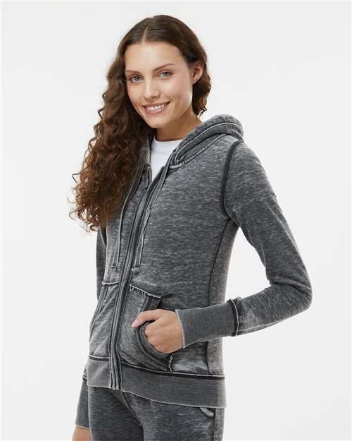 Women's Zen Fleece Full-Zip Hooded Sweatshirt - 8913 40
