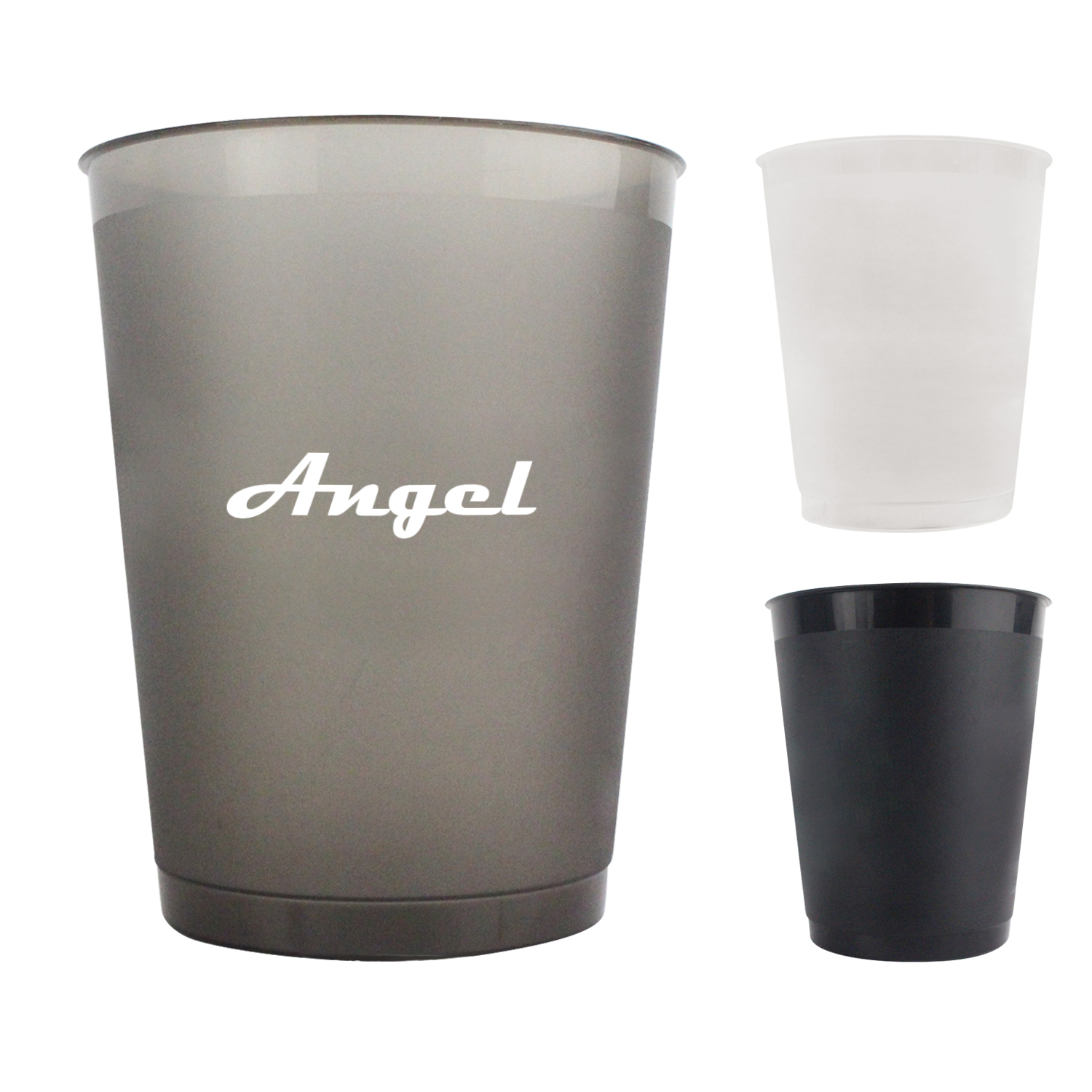 12 oz. Flex Frosted Plastic Stadium Cups 2