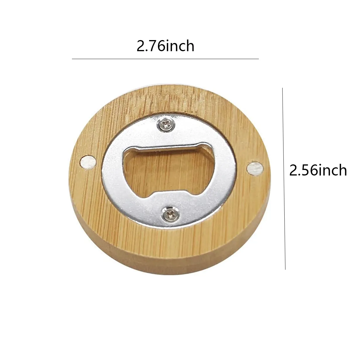 Versatile Convenient Stylish Magnet Bamboo Bottle Opener 1