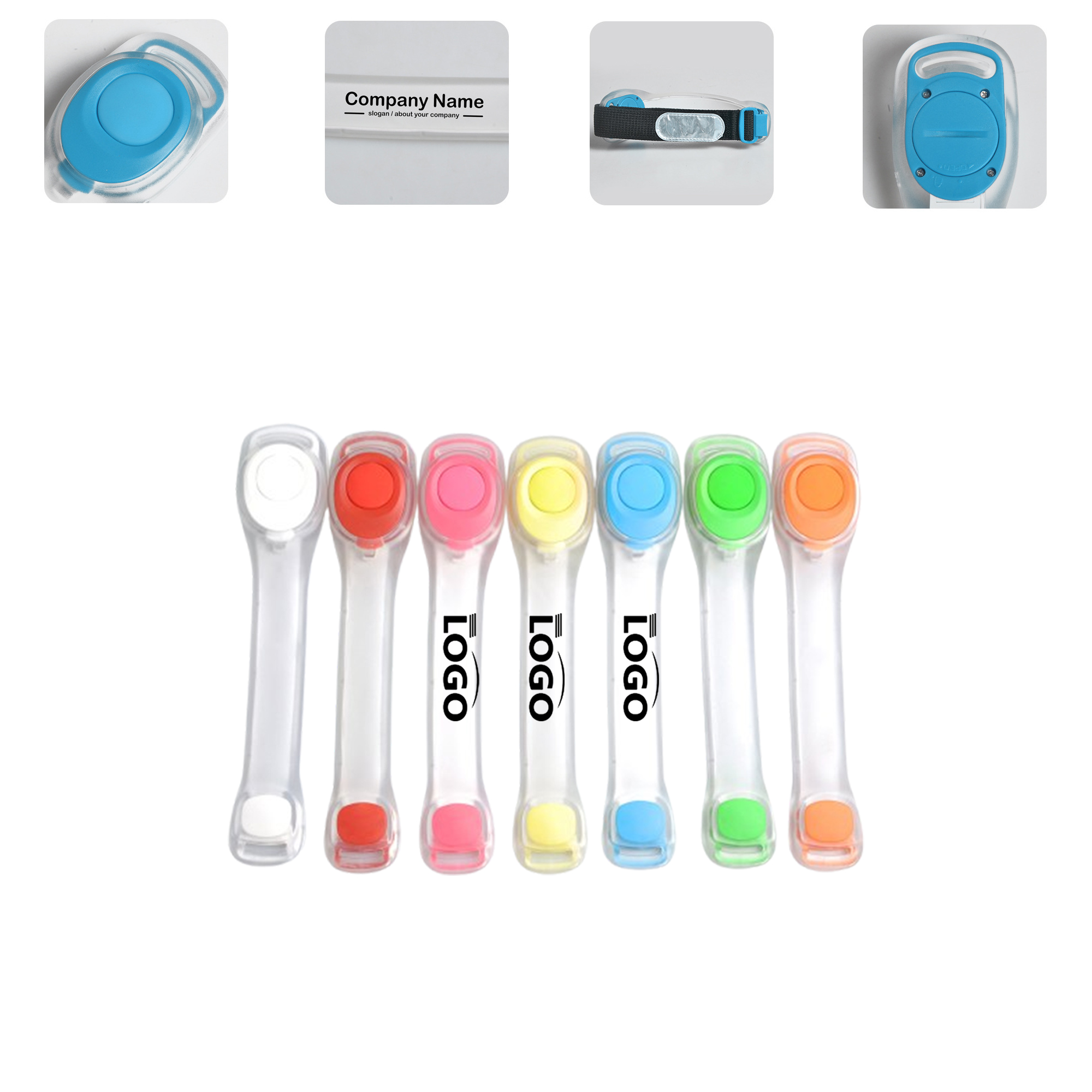 Led Luminous Sport PVC Arm Strap 4
