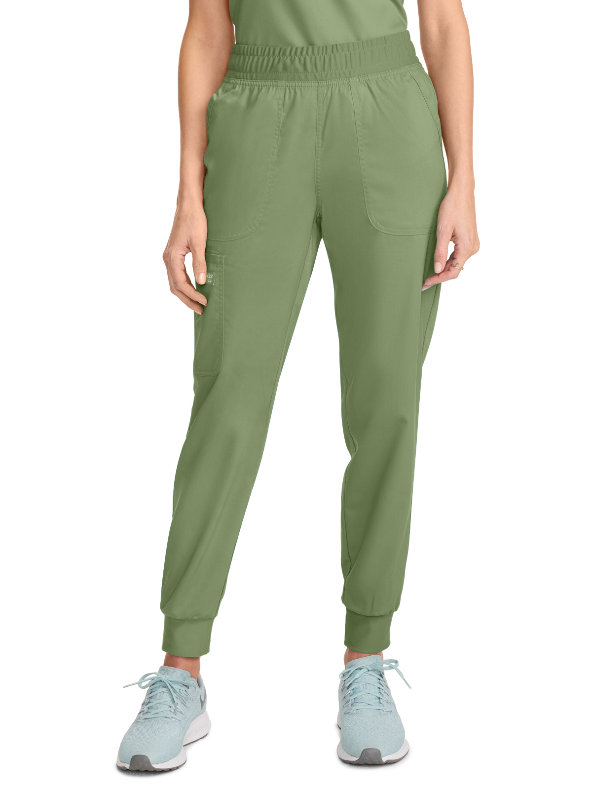 Cherokee - Workwear Revolution - Women's 5-Pocket Mid Rise Jogger Pant 7
